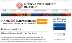 Medical Intelligence Reports - nursing journal